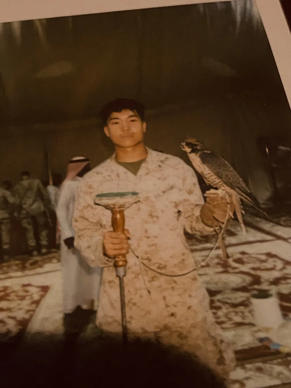 TimeBuilt Solutions founder deployed overseas with the Marine Corps